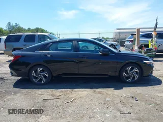 2024 Hyundai Elantra Limited with VIN KMHLP4DG1RU795908, listed as a IAAI auction lot 42191560 with 21,825 mi miles and . Bid and sale history available at DreamBid. Image 13.