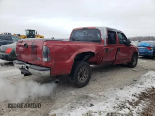 2002 Ford F-250 XL with VIN 1FTNW20S92EC71985, listed as a Copart auction lot 89347385 with 191,326 mi miles and Salvage Title. Bid and sale history available at DreamBid. Image 3.
