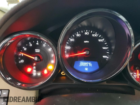 2013 Cadillac CTS Premium with VIN 1G6DP5E31D0115180, listed as a Copart auction lot 44717465 with 239,353 mi miles and Salvage Title. Bid and sale history available at DreamBid. Image 9.