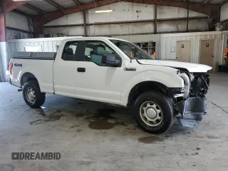 2018 Ford F-150 XL with VIN 1FTEX1EB6JFB96834, listed as a Copart auction lot 62023435 with 164,834 mi miles and Clean title. Bid and sale history available at DreamBid. Image 4.