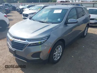 2024 Chevrolet Equinox LT with VIN 3GNAXKEG8RS142062, listed as a IAAI auction lot 42136077 with 32,819 mi miles and . Bid and sale history available at DreamBid. Image 19.