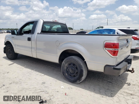 2014 Ford F-150 XL with VIN 1FTMF1CM7EKE73491, listed as a Copart auction lot 59908755 with 205,265 mi miles and Non repairable. Bid and sale history available at DreamBid. Image 2.