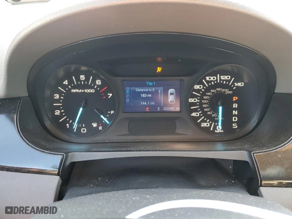 2014 Ford Edge SE with VIN 2FMDK3GCXEBB16644, listed as a Copart auction lot 48817375 with 222,293 mi miles and Salvage Title. Bid and sale history available at carsss.com. Image 9.
