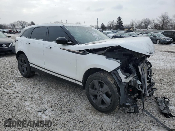 2022 Land Rover Range Rover Velar R-Dynamic S z VIN SALYT2EX7NA329896, wystawiony jako Copart lot #46095575 z przebiegiem 54 878 mil mil oraz Szkoda całkowita • Salvage title. Historia ofert i sprzedaży dostępna na DreamBid. Obrazek 4.
