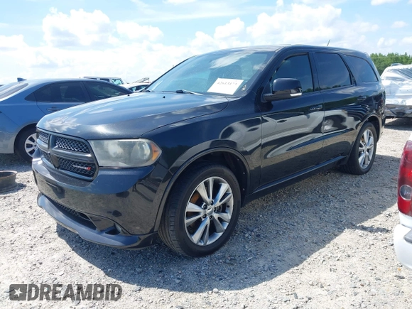 2012 Dodge Durango R/T with VIN 1C4SDHCT7CC266703, listed as a IAAI auction lot 42613171 with 168,290 mi miles and . Bid and sale history available at DreamBid. Image 2.