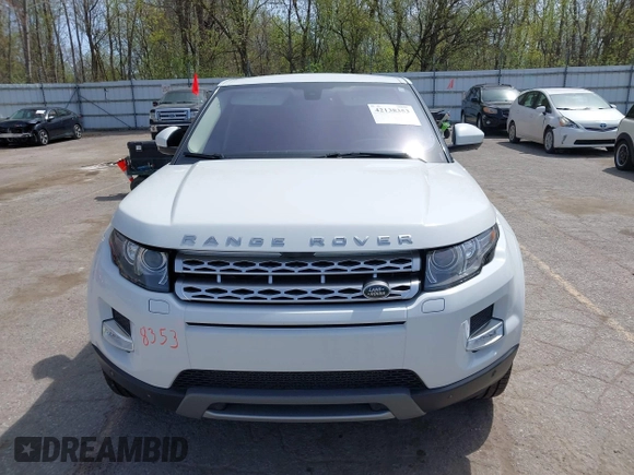2015 Land Rover Range Rover Evoque Prestige with VIN SALVV2BG4FH076675, listed as a IAAI auction lot 42138353 with 99,751 mi miles and . Bid and sale history available at DreamBid. Image 12.