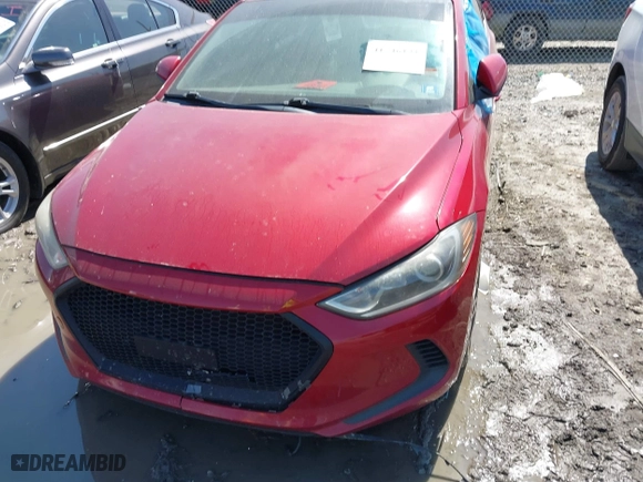 2018 Hyundai Elantra SE with VIN KMHD74LF6JU580817, listed as a IAAI auction lot 41746131 with 108,999 mi miles. Bid and sale history available at carsss.com. Image 12.