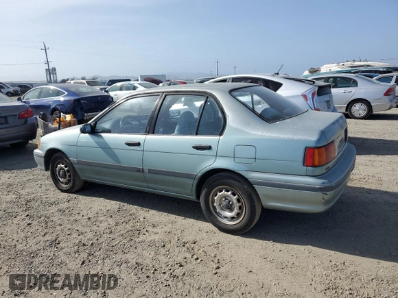 1994 Toyota Tercel DX z VIN JT2EL43T6R0457122, wystawiony jako Copart lot #54426595 z przebiegiem 201 177 mil mil oraz Czysty tytuł • Clean title. Historia ofert i sprzedaży dostępna na DreamBid. Obrazek 2.