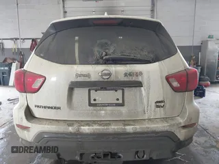 2019 Nissan Pathfinder S with VIN 5N1DR2MM9KC647851, listed as a IAAI auction lot 41289955 with 77,346 mi miles and . Bid and sale history available at DreamBid. Image 16.