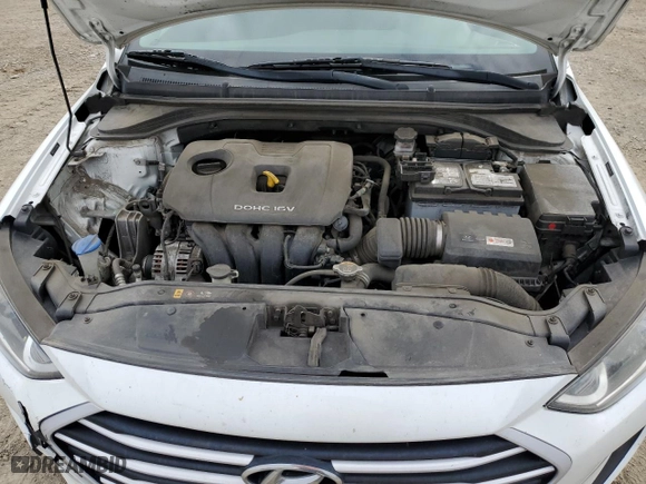 2018 Hyundai Elantra SE with VIN 5NPD74LF4JH380999, listed as a Copart auction lot 53142735 with 113,157 mi miles and Salvage Title. Bid and sale history available at carsss.com. Image 11.