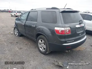 2012 GMC Acadia SLE with VIN 1GKKRPED7CJ420618, listed as a IAAI auction lot 41706263 with 134,020 mi miles. Bid and sale history available at carsss.com. Image 3.