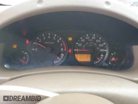 2006 Nissan Frontier SE with VIN 1N6AD06U76C466659, listed as a Copart auction lot 52045855 with 218,985 mi miles and Salvage title. Bid and sale history available at DreamBid. Image 9.