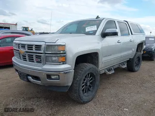 2015 Chevrolet Silverado 1500 LTZ with VIN 3GCUKSEC4FG134752, listed as a IAAI auction lot 41188074 with 154,939 mi miles. Bid and sale history available at carsss.com. Image 17.