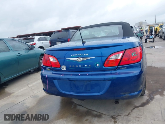 2010 Chrysler Sebring Touring with VIN 1C3BC5ED4AN147603, listed as a IAAI auction lot 41888976 with 83,800 mi miles and . Bid and sale history available at DreamBid. Image 16.