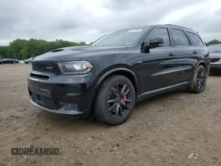 2018 Dodge Durango SRT with VIN 1C4SDJGJ9JC262262, listed as a Copart auction lot 55771875 with 66,063 mi miles and Salvage title. Bid and sale history available at DreamBid. Image 1.