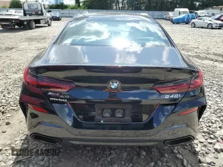 2024 BMW 8 Series 840i with VIN WBAGV4C0XRCS05059, listed as a Copart auction lot 68124154 with 0 mi miles and Salvage Title. Bid and sale history available at carsss.com. Image 6.