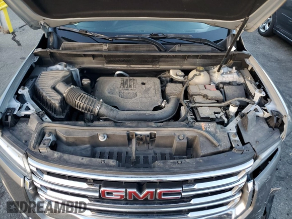 2021 GMC Acadia SLT z VIN 1GKKNUL42MZ197923, wystawiony jako Copart lot #82309214 z przebiegiem 93 223 mil mil oraz Szkoda całkowita • Salvage title. Historia ofert i sprzedaży dostępna na DreamBid. Obrazek 12.