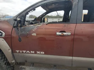 2016 Nissan Titan Pro-4X with VIN 1N6BA1F44GN509914, listed as a Copart auction lot 44417905 with Not provided miles and Salvage title. Bid and sale history available at DreamBid. Image 7.