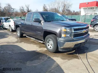 2014 Chevrolet Silverado 1500 Work Truck with VIN 1GCRCPEC6EZ336216, listed as a IAAI auction lot 41728185 with 122,696 mi miles. Bid and sale history available at carsss.com. Image 1.