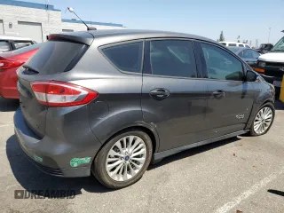2017 Ford C-Max Energi SE with VIN 1FADP5EU7HL109805, listed as a Copart auction lot 58430734 with 71,497 mi miles and Salvage Title. Bid and sale history available at carsss.com. Image 3.