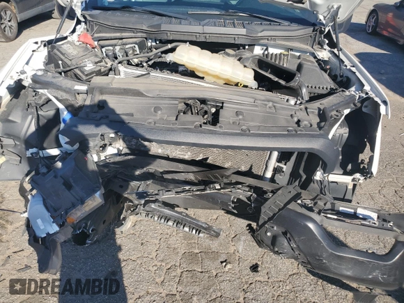 2022 Ford F-150 XL with VIN 1FTEX1CBXNKF01283, listed as a Copart auction lot 47600675 with 53,189 mi miles and Salvage title. Bid and sale history available at DreamBid. Image 11.