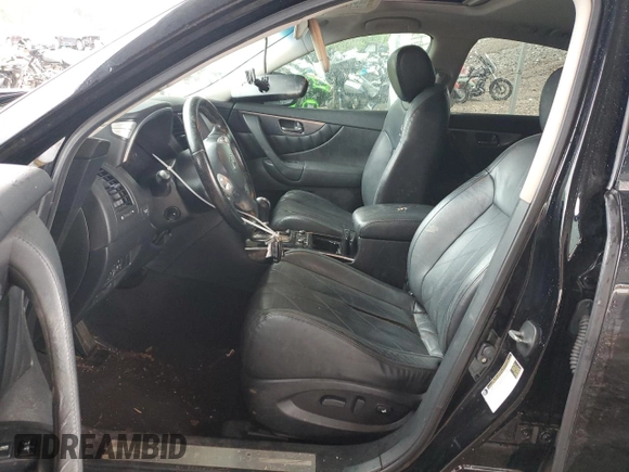 2011 Infiniti FX with VIN JN8AS1MU9BM111051, listed as a Copart auction lot 58333805 with 218,078 mi miles and Salvage title. Bid and sale history available at DreamBid. Image 7.