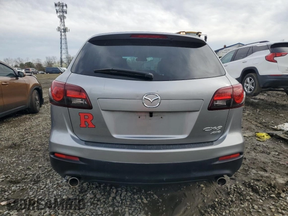 2013 Mazda CX-9 Sport with VIN JM3TB3BV4D0418916, listed as a Copart auction lot 52028065 with 104,122 mi miles and Clean Title. Bid and sale history available at carsss.com. Image 6.