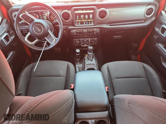 2020 Jeep Wrangler Unlimited Sahara with VIN 1C4HJXEN0LW115812, listed as a Copart auction lot 65534905 with 40,677 mi miles and Clean title. Bid and sale history available at DreamBid. Image 8.
