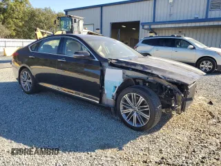 2019 Genesis G80 3.8L with VIN KMHGN4JE6KU288907, listed as a Copart auction lot 76422094 with 60,735 mi miles and Salvage Title. Bid and sale history available at carsss.com. Image 4.