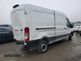 2023 Ford Transit Cargo with VIN 1FTBR1C89PKB17919, listed as a Copart auction lot 44934725 with Not Provided miles and Non Repairable. Bid and sale history available at carsss.com. Image 3.