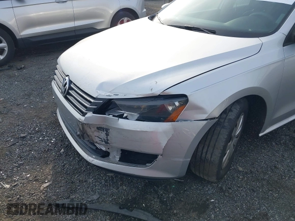2013 Volkswagen Passat S with VIN 1VWAP7A31DC073445, listed as a IAAI auction lot 41776843 with 212,259 mi miles and . Bid and sale history available at DreamBid. Image 6.