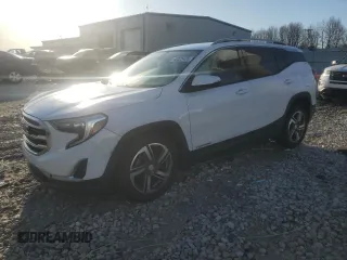 2018 GMC Terrain SLT with VIN 3GKALPEV7JL199307, listed as a Copart auction lot 48325405 with 103,408 mi miles and Clean Title. Bid and sale history available at carsss.com. Image 1.
