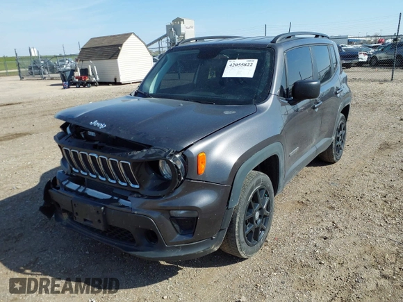 2019 Jeep Renegade Sport z VIN ZACNJBAB3KPK22038, wystawiony jako IAAI lot #42055822 z przebiegiem 75 845 mil mil oraz . Historia ofert i sprzedaży dostępna na DreamBid. Obrazek 18.