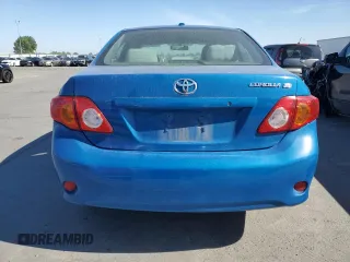 2009 Toyota Corolla with VIN JTDBL40E29J013147, listed as a Copart auction lot 55049735 with 165,830 mi miles and Clean Title. Bid and sale history available at carsss.com. Image 6.