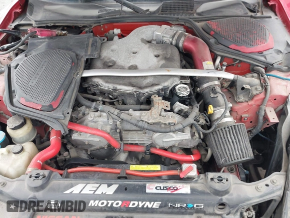 2005 Nissan 350Z Enthusiast with VIN JN1AZ34D65M610500, listed as a IAAI auction lot 42101654 with 190,896 mi miles. Bid and sale history available at carsss.com. Image 10.