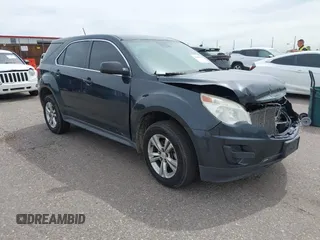 2013 Chevrolet Equinox LS z VIN 2GNFLCEK2D6375809, wystawiony jako IAAI lot #42404995 z przebiegiem 119 945 mil mil oraz . Historia ofert i sprzedaży dostępna na DreamBid. Obrazek 1.