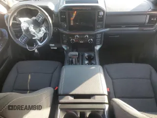 2024 Ford F-150 XLT with VIN 1FTFW3LDXRFB82552, listed as a Copart auction lot 42922345 with 2,971 mi miles and Salvage Title. Bid and sale history available at carsss.com. Image 8.