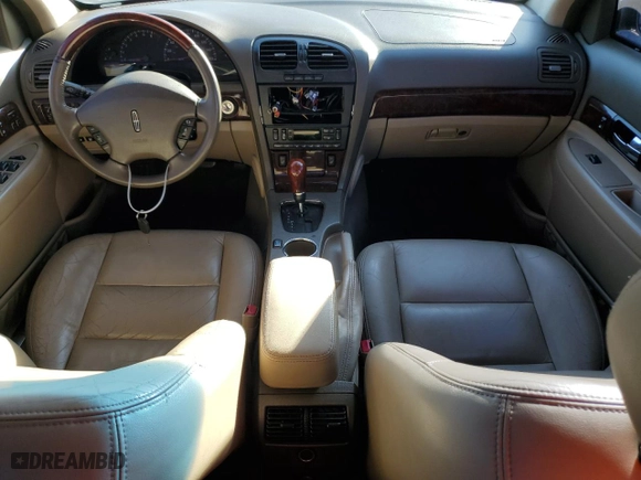 2001 Lincoln LS Sport with VIN 1LNHM87A91Y623524, listed as a Copart auction lot 76304904 with 0 mi miles and Salvage Title. Bid and sale history available at carsss.com. Image 8.