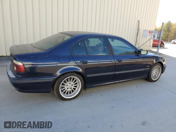 1999 BMW 5 Series 540i with VIN WBADN5336XGC92289, listed as a Copart auction lot 80492894 with 0 mi miles and Clean Title. Bid and sale history available at carsss.com. Image 3.