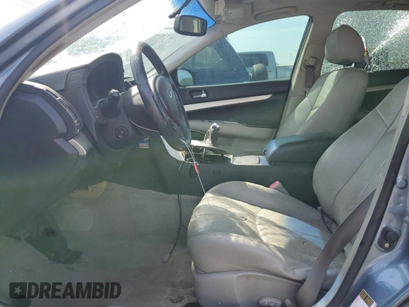 2008 Infiniti G35 with VIN JNKBV61E78M219788, listed as a Copart auction lot 48620814 with Not Provided miles and Salvage Title. Bid and sale history available at DreamBid. Image 7.