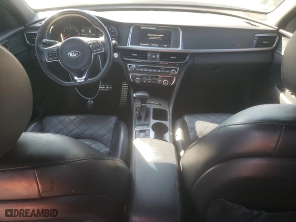 2017 Kia Optima SX Limited with VIN 5XXGV4L20HG147594, listed as a Copart auction lot 43977095 with 154,209 mi miles and Salvage Title. Bid and sale history available at carsss.com. Image 8.