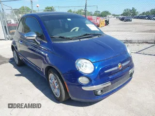 2012 FIAT 500 Lounge z VIN 3C3CFFCR6CT110541, wystawiony jako IAAI lot #41957749 z przebiegiem 85 955 mil mil oraz . Historia ofert i sprzedaży dostępna na DreamBid. Obrazek 1.