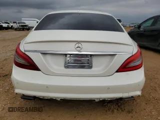 2014 Mercedes-Benz CLS 550 with VIN WDDLJ7DB5EA096052, listed as a Copart auction lot 53085535 with 140,000 mi miles and Salvage title. Bid and sale history available at DreamBid. Image 6.