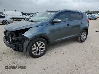2015 Kia Sportage LX with VIN KNDPB3AC6F7763658, listed as a Copart auction lot 51420905 with 160,245 mi miles and Salvage Title. Bid and sale history available at DreamBid. Image 1.