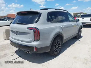 2024 Kia Telluride SX Prestige X-Pro with VIN 5XYP5DGC1RG467748, listed as a IAAI auction lot 42613478 with 21,129 mi miles and . Bid and sale history available at DreamBid. Image 4.