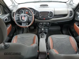 2014 FIAT 500L Trekking with VIN ZFBCFADH5EZ017786, listed as a Copart auction lot 47629804 with 151,113 mi miles and Salvage title. Bid and sale history available at DreamBid. Image 8.