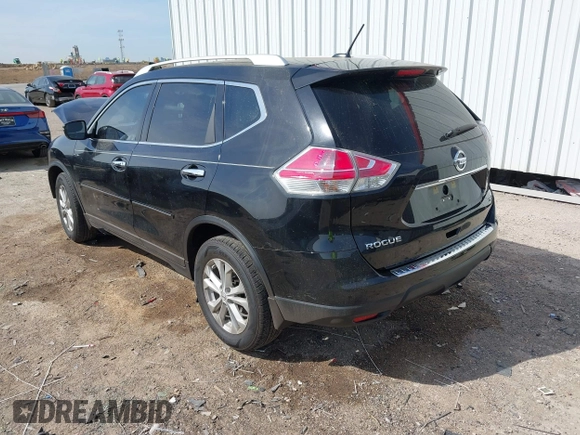 2016 Nissan Rogue S with VIN KNMAT2MT7GP645662, listed as a IAAI auction lot 41889655 with 39,664 mi miles and . Bid and sale history available at DreamBid. Image 3.