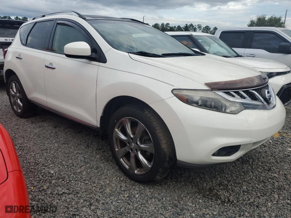 2014 Nissan Murano LE with VIN JN8AZ1MU3EW404562, listed as a Copart auction lot 73797594 with 0 mi miles and Salvage Title. Bid and sale history available at carsss.com. Image 4.