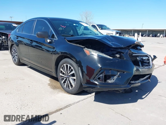 2019 Subaru Legacy with VIN 4S3BNAB60K3002124, listed as a IAAI auction lot 41756463 with 34,940 mi miles. Bid and sale history available at carsss.com. Image 1.