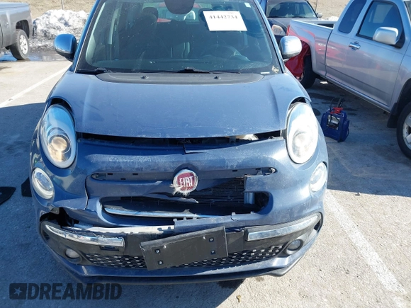 2020 FIAT 500L with VIN ZFBNFACHXLZ042819, listed as a IAAI auction lot 41442734 with 112,406 mi miles and . Bid and sale history available at DreamBid. Image 13.